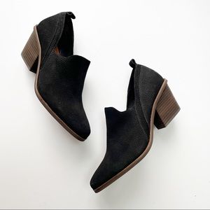 Lucky Brand Vennia Suede Ankle Boot 9.5